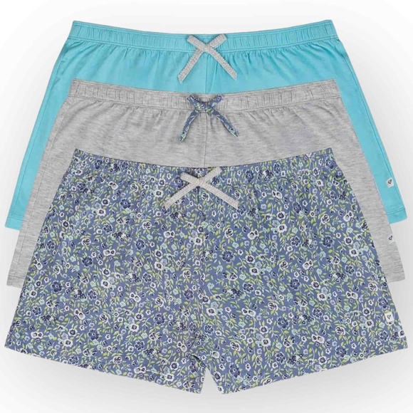 Jane and Bleecker Ladies Sleep Pajama Shorts 3-Pack - Medium - Picture 2 of 4